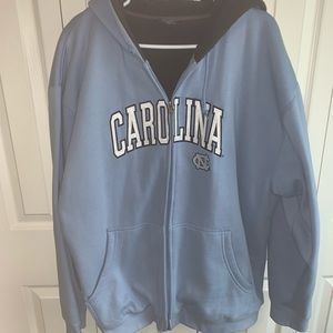 NC Tarheels zipper sweatshirt